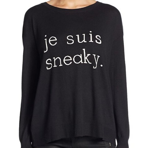 SOLD Joie | Eloisa 'Je Suis Sneaky' Sweater small - Picture 1 of 5